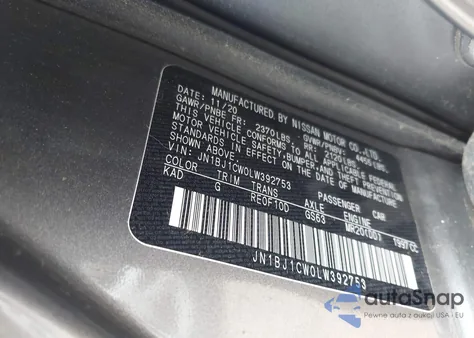 2020 Nissan Rogue Sport S Awd Xtronic Cvt из США, поврежденный, VIN JN1BJ1CW0LW392753